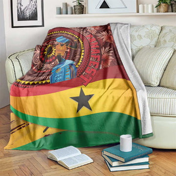 Panafest Blanket Ghana Tropical African Pattern LT01