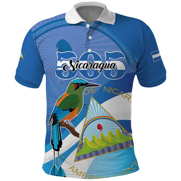 Nicaragua 505 Guardabarranco Polo Shirt En Dios confiamos LT01