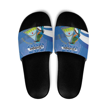 Nicaragua 505 Guardabarranco Slide Sandals En Dios confiamos LT01