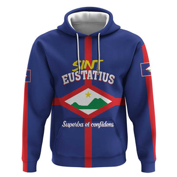 Personalized Sint Eustatius Hoodie Statia Superba et Confidens LT01