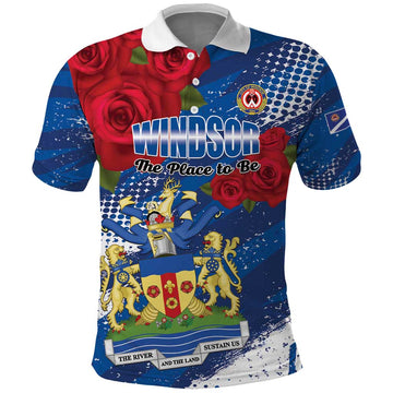Personalised Windsor Polo Shirt The City of Roses LT01