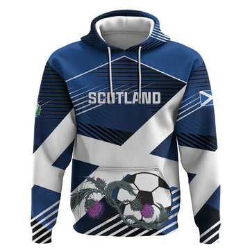 Custom Scotland 2024 Football Hoodie 2024 Go Champions LT01