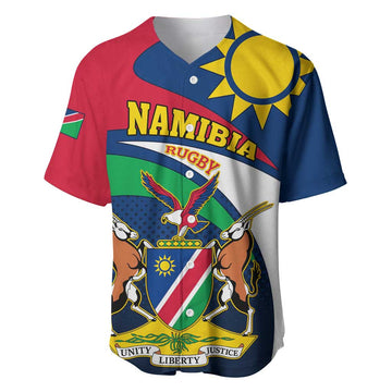 Namibia Rugby Baseball Jersey - Welwitschias Go World Cup LT01