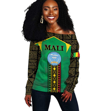 Mali Off Shoulder Sweater Mali ka Fasojamana LT01