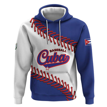Custom Baseball Cuba 2025 Hoodie Cuba Powerhouse of Baseball LT01
