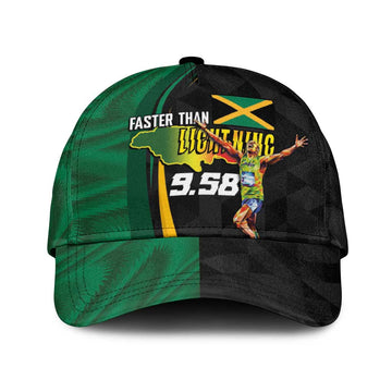 Jamaican Pride Classic Cap 9.58 Seconds-Faster Than Lightning LT03