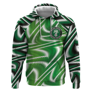Custom Nigeria Football Hoodie Sporty Super Eagles LT03