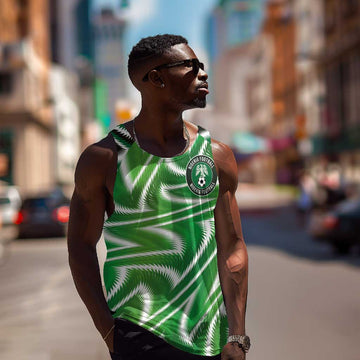 Custom Nigeria Football Men Tank Top Sporty Super Eagles LT03