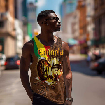 Ethiopia's Pride - Coffee Culture Men Tank Top LT03