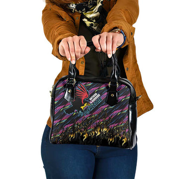 Antigua & Barbuda Cricket Falcons Shoulder Handbag Through The Fire LT03