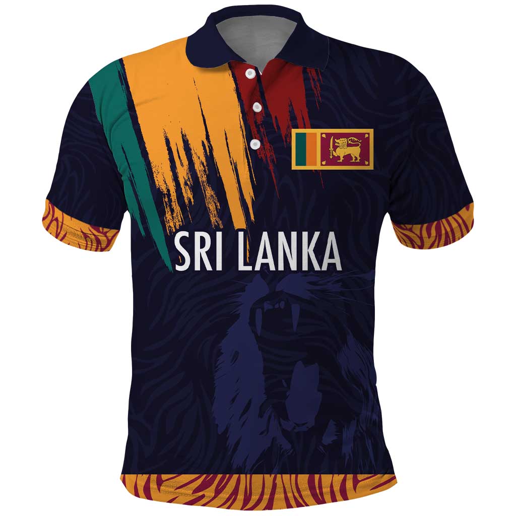 Custom Sri Lanka Cricket The Lions Polo Shirt LT03