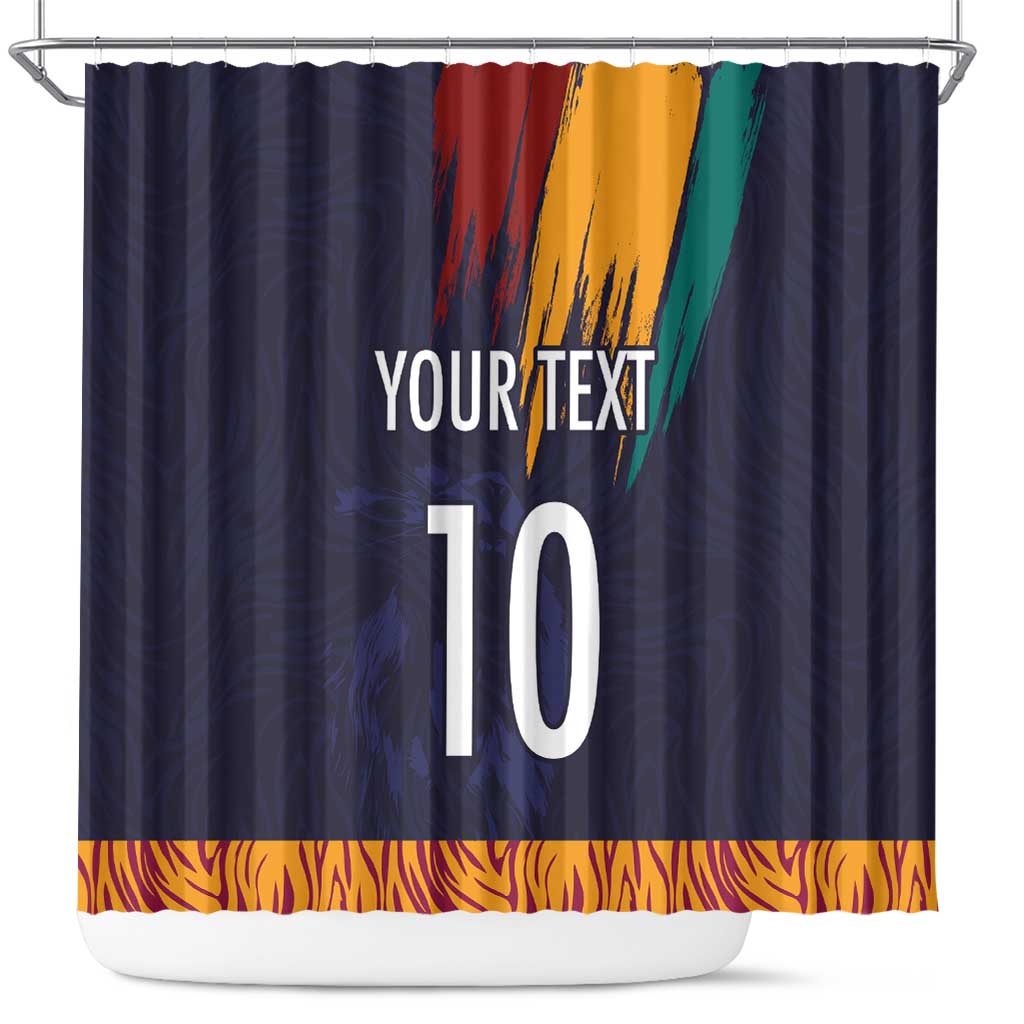 Custom Sri Lanka Cricket The Lions Shower Curtain LT03