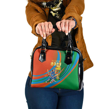 Indian Cricket Men in Blue The Champion 2025 Shoulder Handbag LT03