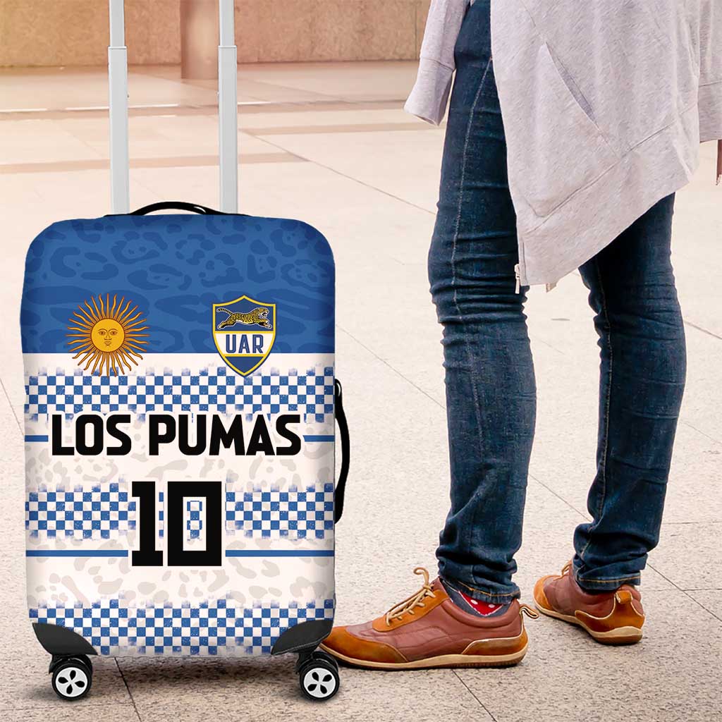 Argentina Rugby Custom Luggage Cover Los Pumas Jaguar Race Style LT03