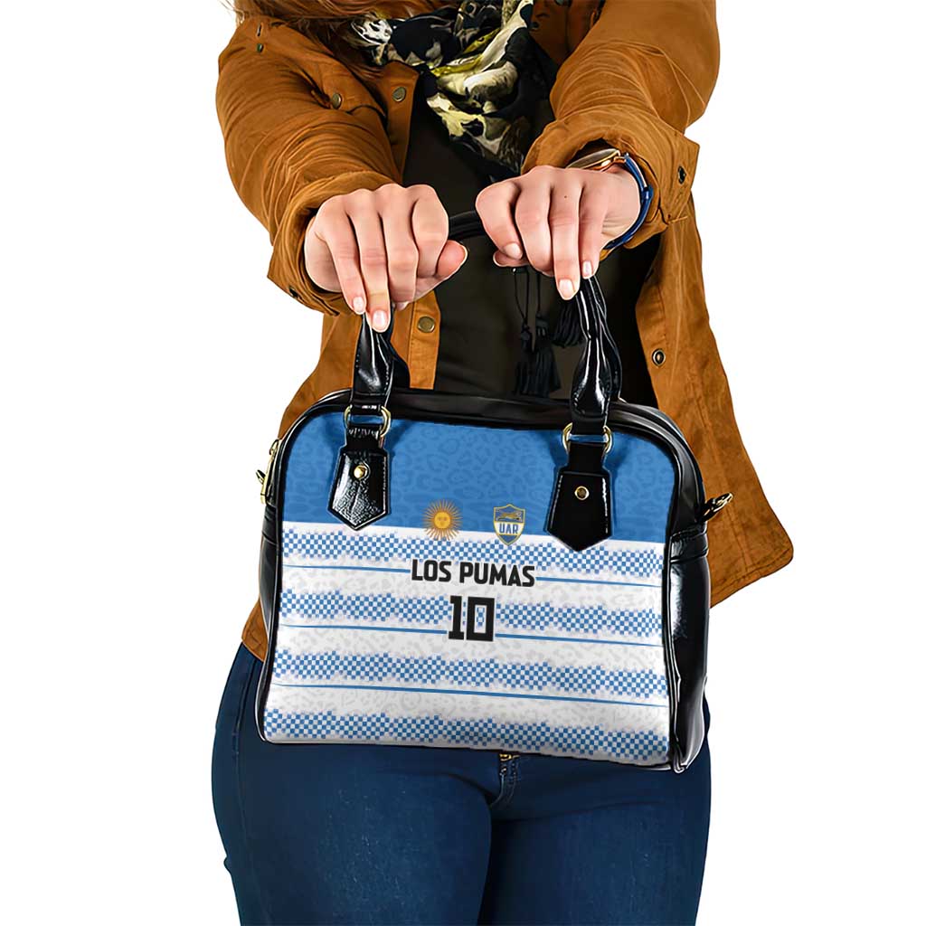 Argentina Rugby Custom Shoulder Handbag Los Pumas Jaguar Race Style LT03