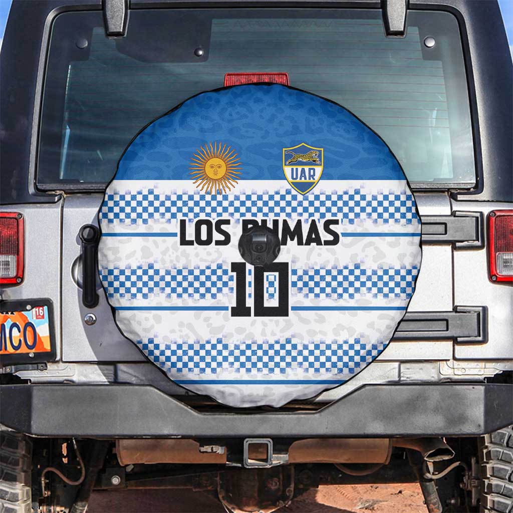 Argentina Rugby Custom Spare Tire Cover Los Pumas Jaguar Race Style LT03