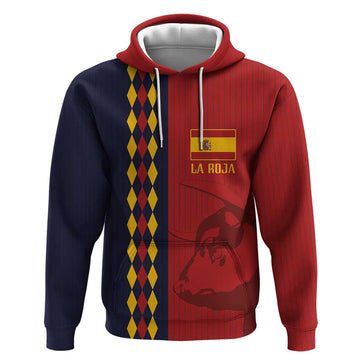 Custom Spain Football 2024 Go Champion Hoodie LT03