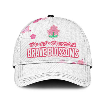 Rugby Japan Classic Cap The Champion Brave Blossoms White Color LT03