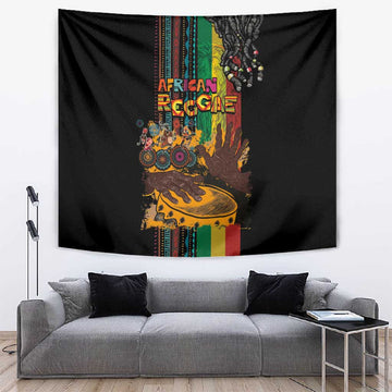 Afro-Caribbean Tapestry African and Reggae Art Music LT03