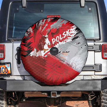 Polska Eagle Spare Tire Cover Poland Sporty Grunge Style LT03
