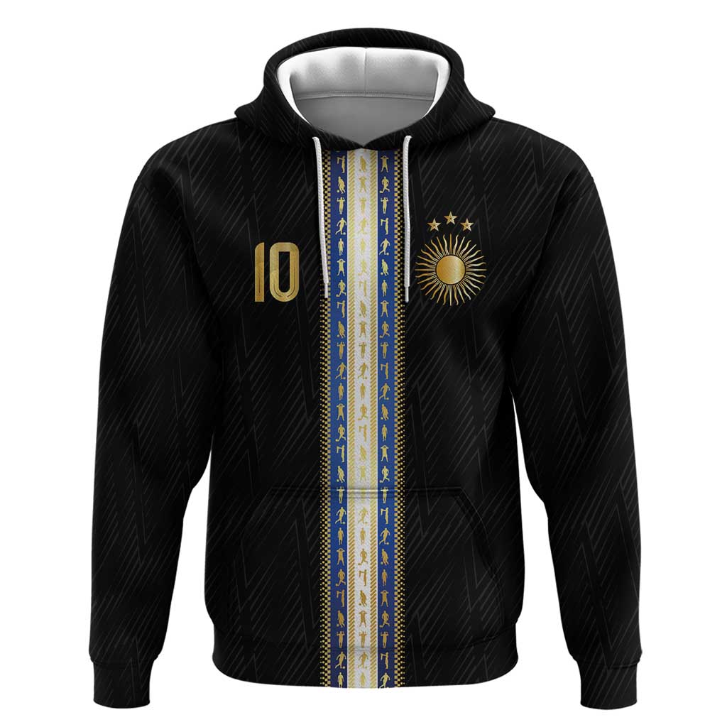 Argentina Football Hoodie GOAT-Pride of La Albiceleste LT03