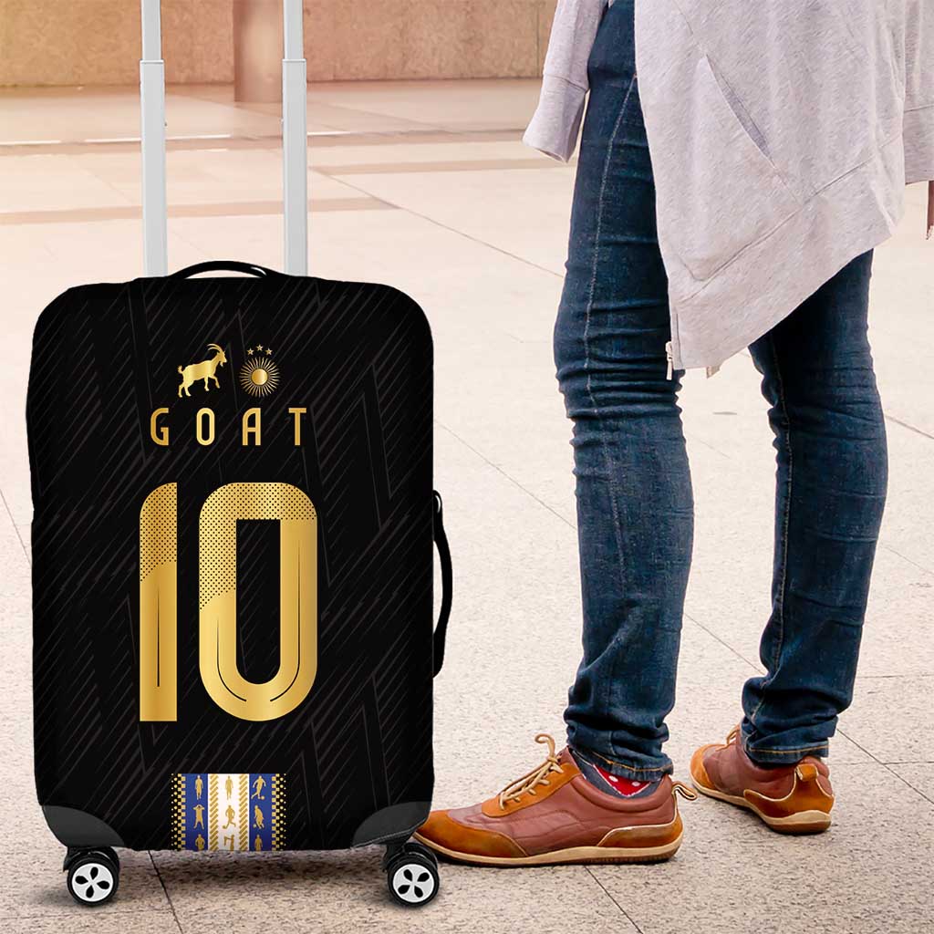 Argentina Football Luggage Cover GOAT-Pride of La Albiceleste LT03