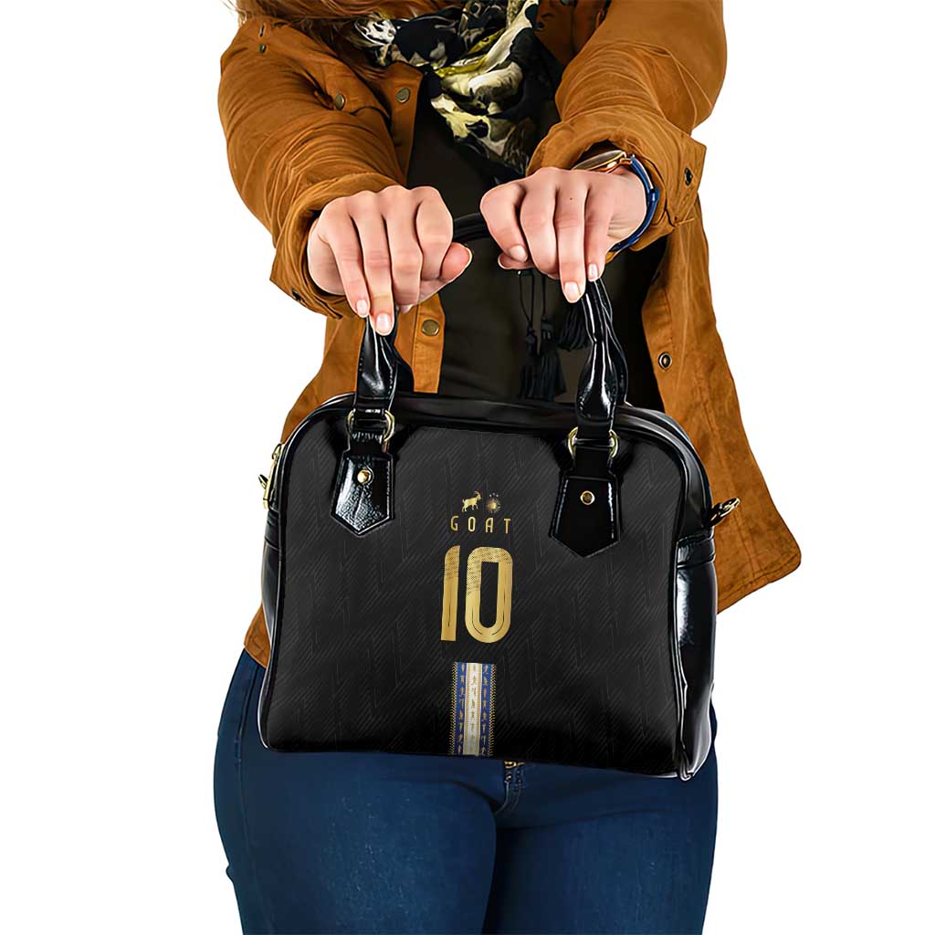 Argentina Football Shoulder Handbag GOAT-Pride of La Albiceleste LT03