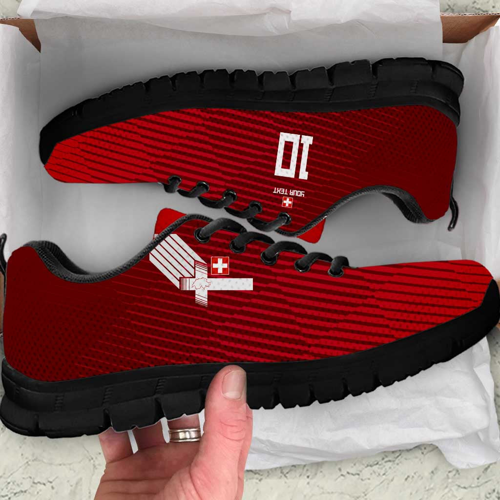 Custom Swiss Football Jersey for The Champions Sneakers LT03