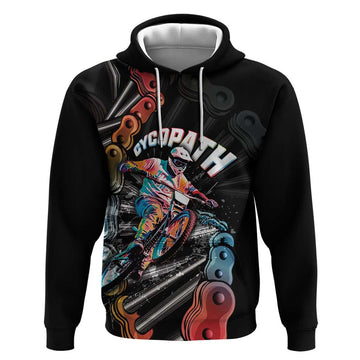 Cycopath Funny Cycling Hoodie Cycling lovers LT05