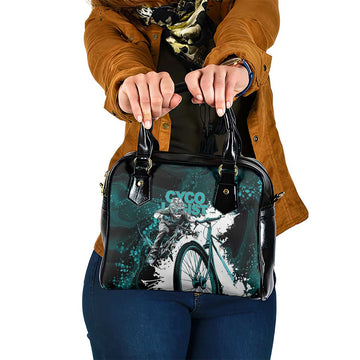 Cycologist Cycling Shoulder Handbag Grunge Style LT05