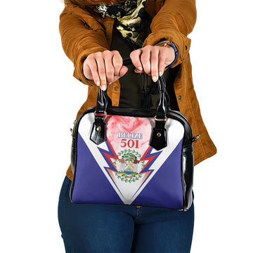 Belize 501 Shoulder Handbag Coat Of Arms LT05