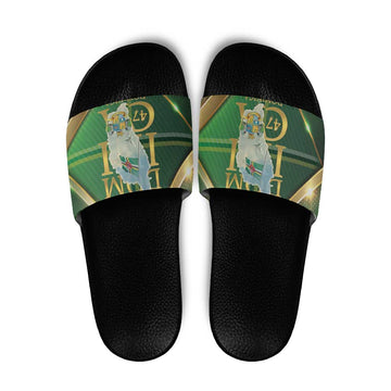 Dominica Independence Day Slide Sandals 47 Years Of Freedom LT05