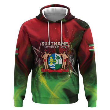 Suriname Independence Day Hoodie Wan Switi Srefidensi Dey LT05