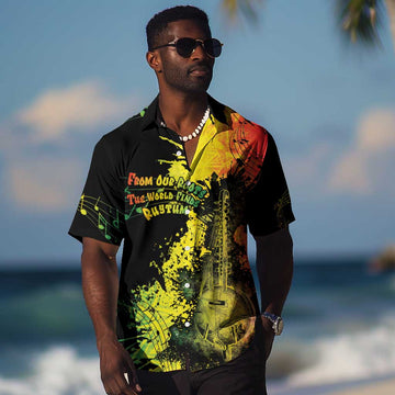 Afro Music Pride Hawaiian Shirt From Our Roots The World Finds Rhythm LT05