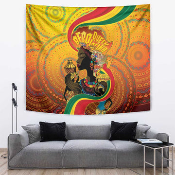 Afro Latina Queen Tapestry The Beauty Of Black Women LT05