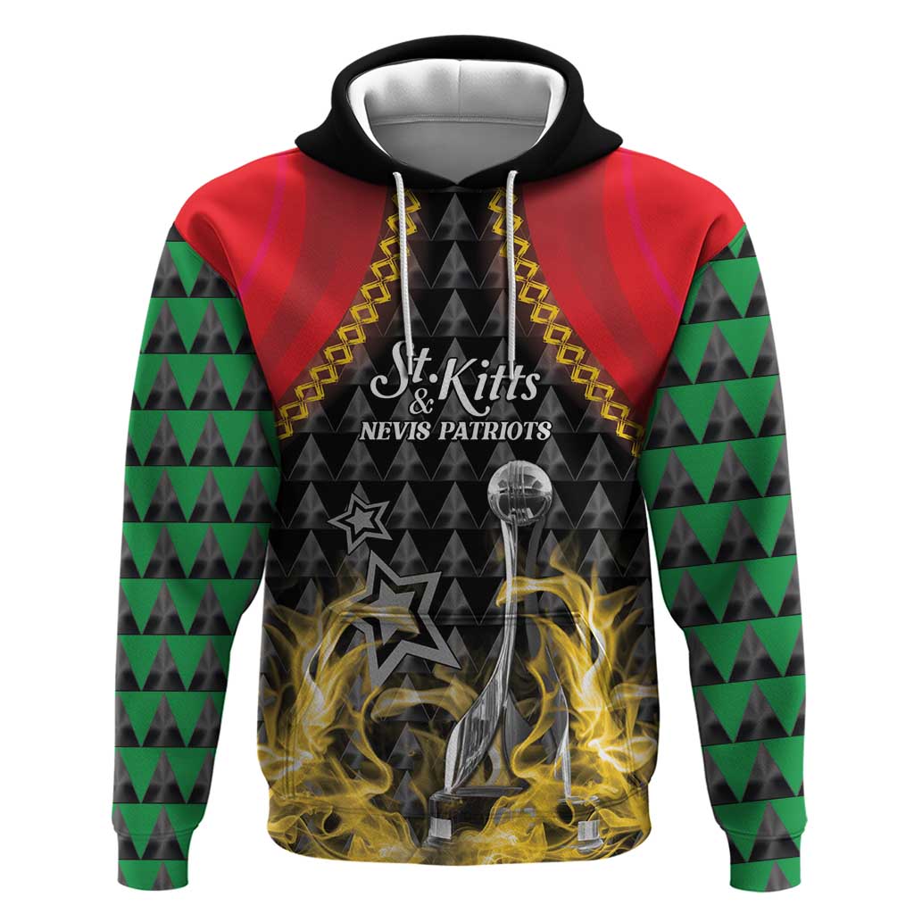 Custom St Kitts Nevis Cricket Patriots Hoodie Road To Victory LT05