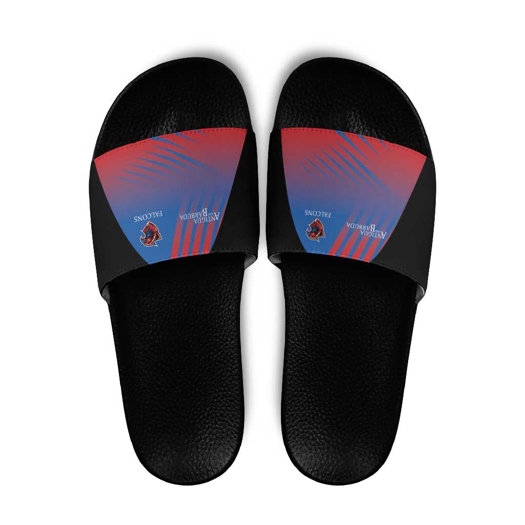 Antigua and Barbuda Cricket Slide Sandals Falcons Unstoppable LT05