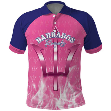 Custom Barbados Royals Cricket Polo Shirt Go Legends LT05
