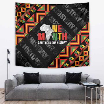 Black History Month Tapestry One Month Can't Hold Our History LT05