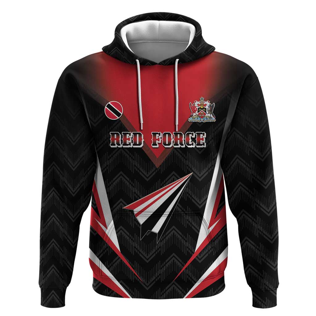 Custom Trinidad And Tobago Cricket Hoodie Go Red Force LT05