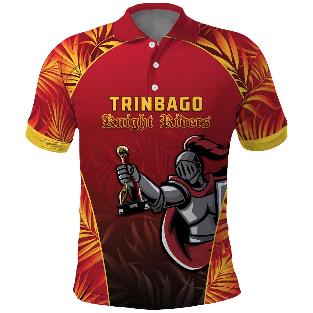 Custom Trinbago Cricket Knight Riders Polo Shirt Go Champs LT05