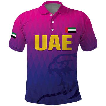 Custom United Arab Emirates Cricket Polo Shirt Go Champions Sporty Style LT05
