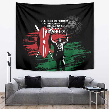 Happy Kenya Mashujaa Day Tapestry Honour Our Heroes, Heroines LT05