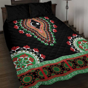 Libya Barbary Lion Quilt Bed Set Dashiki Simple Style LT05