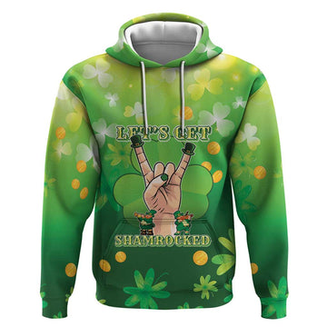 St Patrick's Day Hoodie Ready To Shamrock LT05