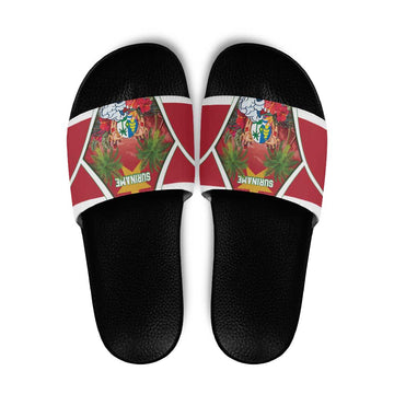 Suriname Ketikoti Slide Sandals Happy Emancipation Day LT05