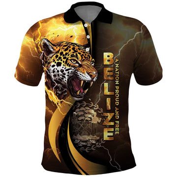 Belize Emancipation Day Polo Shirt A Nation Proud And Free LT05