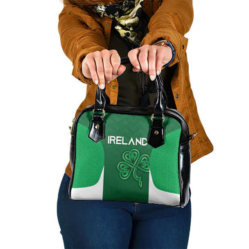 Ireland Rugby Shoulder Handbag Irish Celtic Shamrock LT05