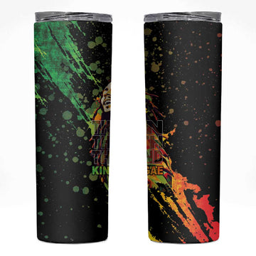Afro Legend Bob Skinny Tumbler One Love Heart Destiny LT05