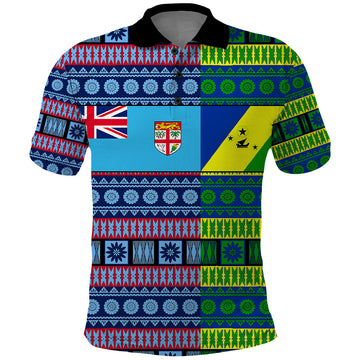 Custom Fiji Malampa Polo Shirt Tribal Patterns LT6